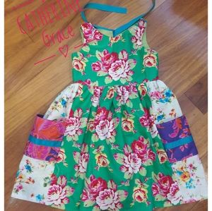 girls spring dress, girls Easter dress size 2